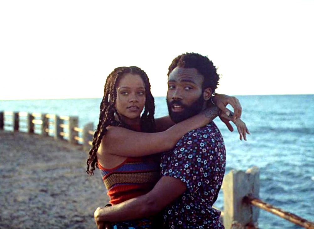Rihanna og Donald Glover i Prime Video-filmen Guava Island (Amazon Studios) mr mrs smith 2024