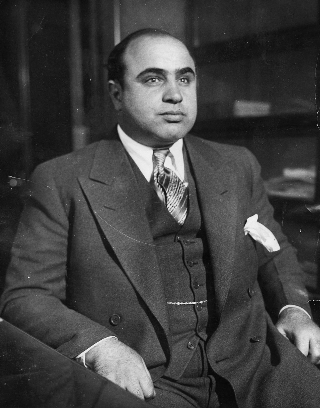 Al Capone 1899 - 1947 (Chicago Bureau/Federal Bureau of Investigation)