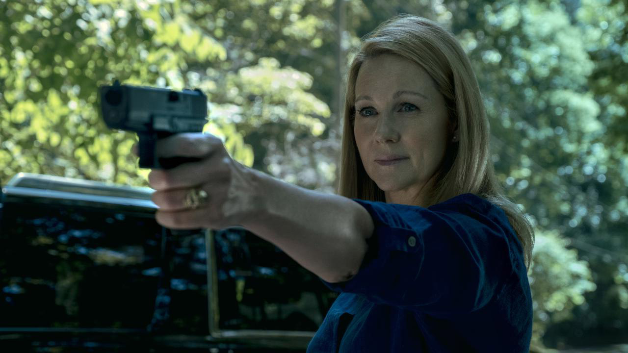 Laura Linney som boss bish Wendy Byrde (Netflix)