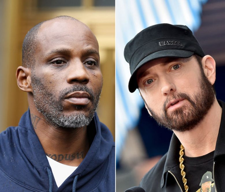 DMX vs. Eminem? (John Lamparski/Getty Images, Axelle/Bauer-Griffin/FilmMagic)