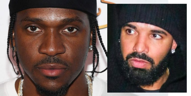 Pusha T vs. Drake igjen (Ethan Miller/Getty, TM/Bauer-Griffin/GC)