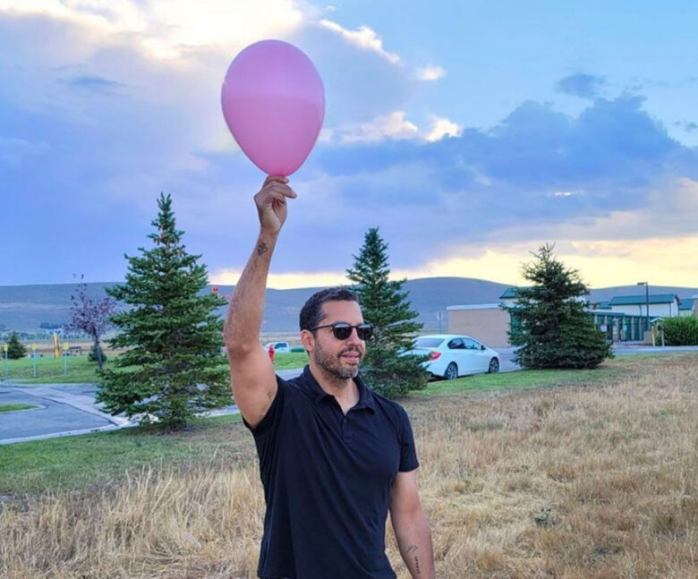 David Blane fikk heldigvis 51 ballonger til (Instagram/davidblaine)