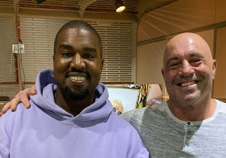 Joe Rogan og Kanye West i podcast-episode 1554 (The Joe Rogan Experience)