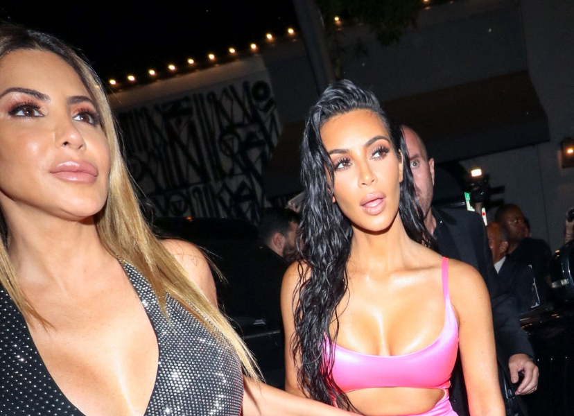Kaffe-Lars? Nei, Larsa Pippen serverer te om Kardashians & co. Her er hun med Kim i Los Angeles i august 2018 (gotpap/Bauer-Griffin/GC Images)