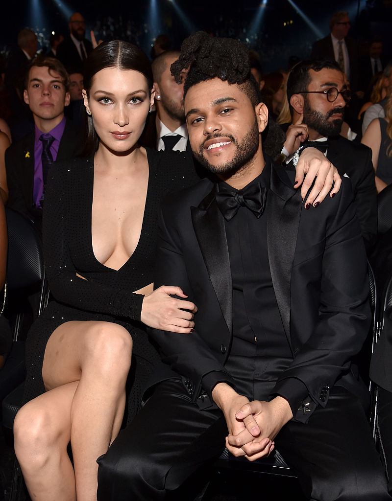 Grammy-throwback med Bella Hadid og The Weeknd (Lester Cohen/WireImage)