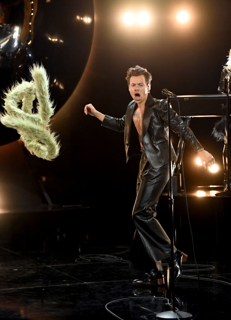 Harry Styles på Grammys 2021 (Kevin Winter/Getty)