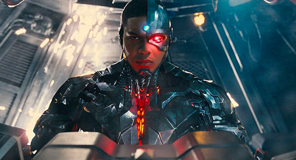 Ray Fisher som Cyborg (DC/Warner Bros.)