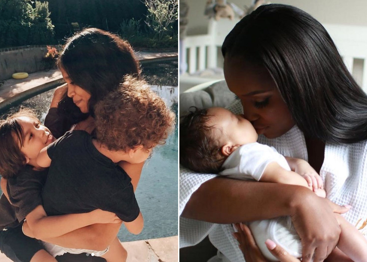 Kathryn Lockhart og Jevon King og barna til Diplo (Instagram/diplo)