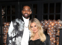 Tristan Thompson og Khloe Kardashian på restauranten Beauty & Essex i West Hollywood i 2018 (Jerritt Clark/Getty)