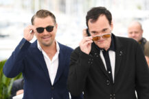 Quentin Tarantino med Leonardo DiCaprio i Cannes i forbindelse med premieren på Once Upon A Time In Hollywood i 2019 (Daniele Venturelli/WireImage)
