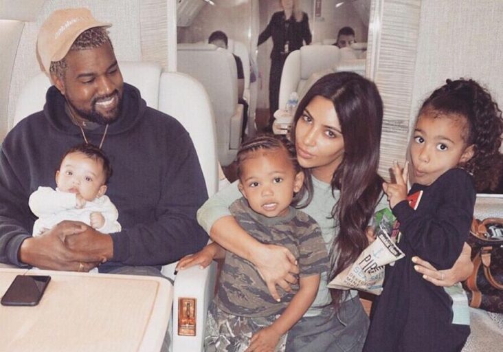 Slik samarbeider Kim Kardashian og Kanye West om foreldrerollen etter skilsmissen