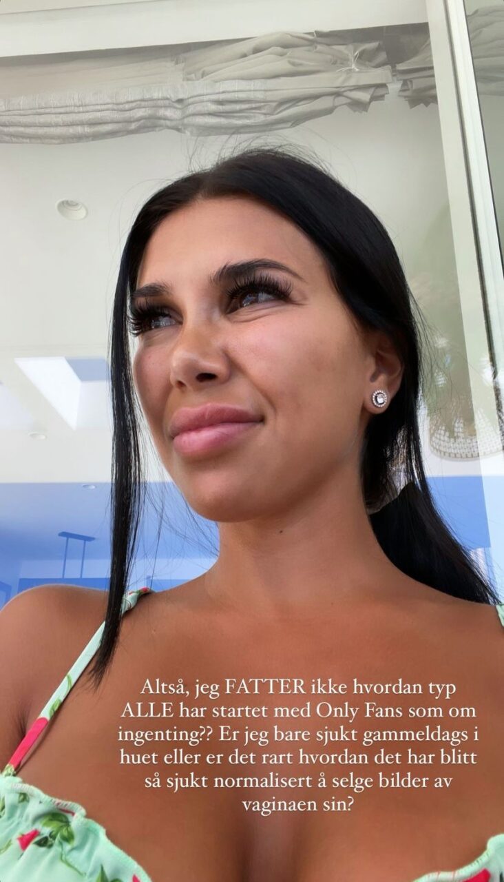 Isabel Raad reagerer på OnlyFans-skryt: – Det er skummelt