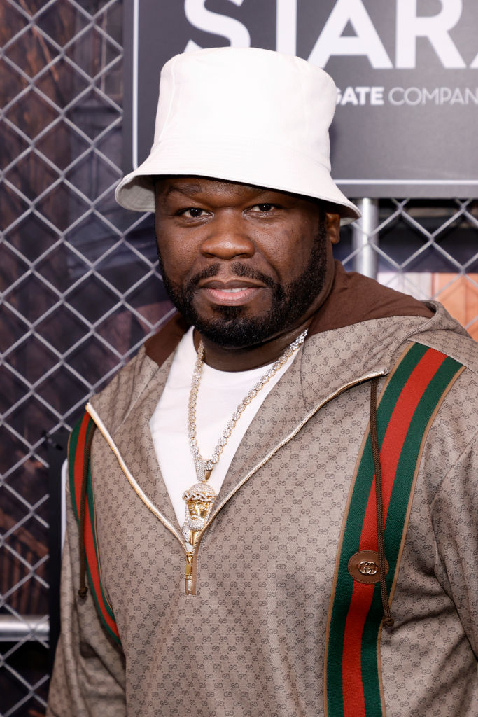 50 Cent på premieren til Power Book III: Raising Kanan i New York i juli 2021 (Jamie McCarthy/Getty/STARZ)