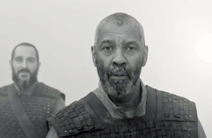 Denzel Washington som skrullete Lord Macbeth i Apple Plus-filmen The Tragedy of Macbeth (24)