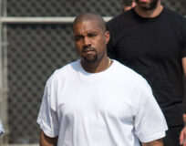 Kanye West på vei til Jimmy Kimmel Live i Los Angeles i 2018 (RB/Bauer-Griffin/GC Images)