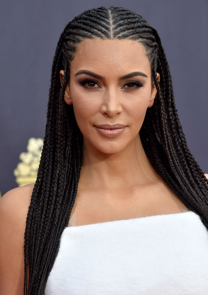 Kim Kardashian på MTV Movie and TV Awards i Santa Monica i California i 2018 (Axelle/Bauer-Griffin/FilmMagic)