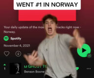 Benson Boone elsker Norge - og vice versa