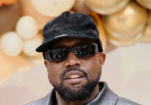 Kanye West alias Ye på arrangementet Los Angeles Mission's Annual Thanksgiving i Skid Row i DTLA (David Livingston/Getty)
