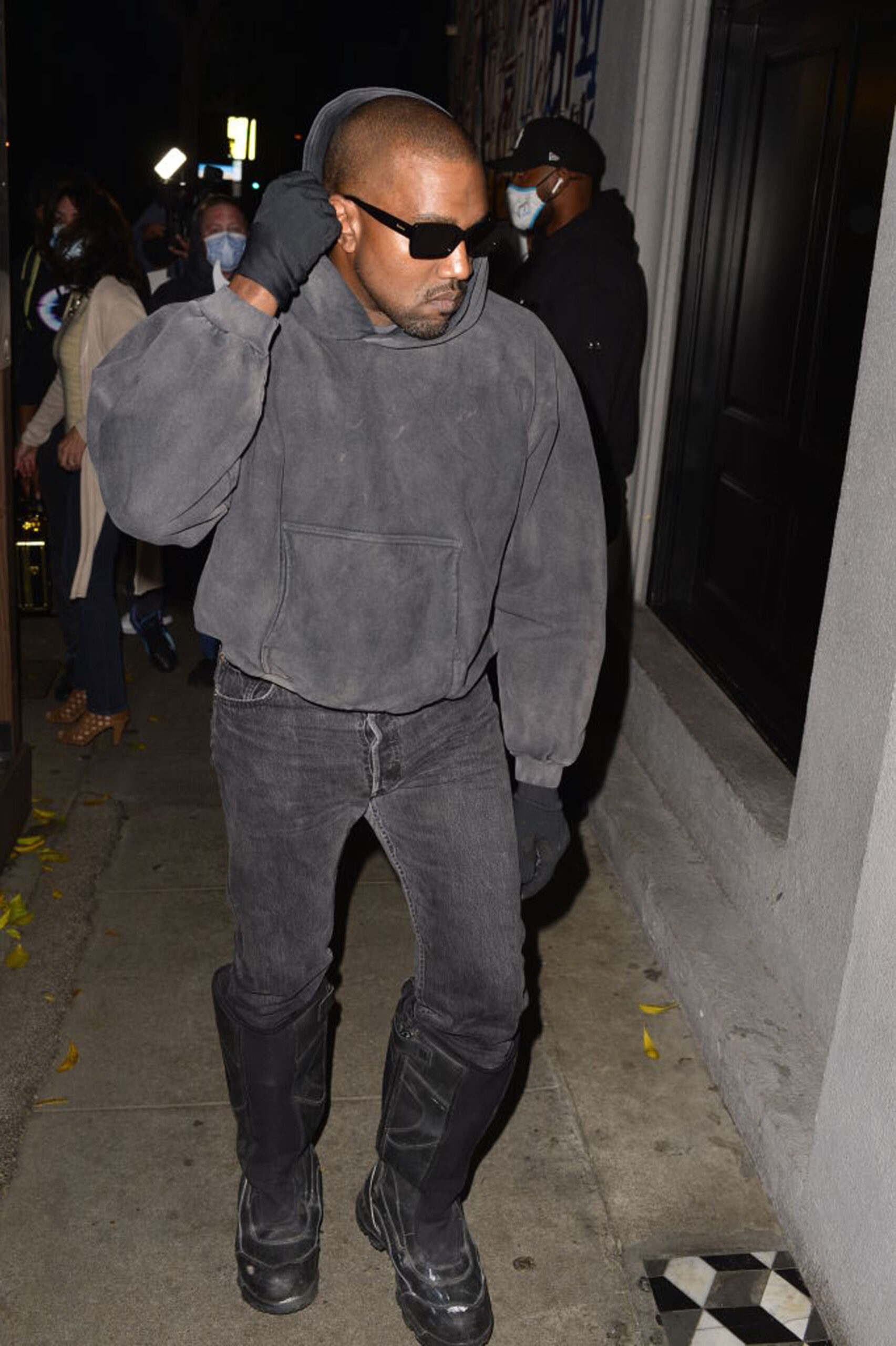 Chaney Jones Akira Kanye West Nobu Malibu The Nice Guy Kim Kardashian lookalike Stassie Baby