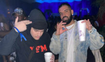 Yeat og Drake i Houston, Texas i 2021 (Instagram/yeat)