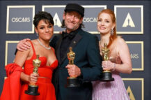 Ariana DeBose Troy Kotsur Jessica Chastain Oscars Academy Awards
