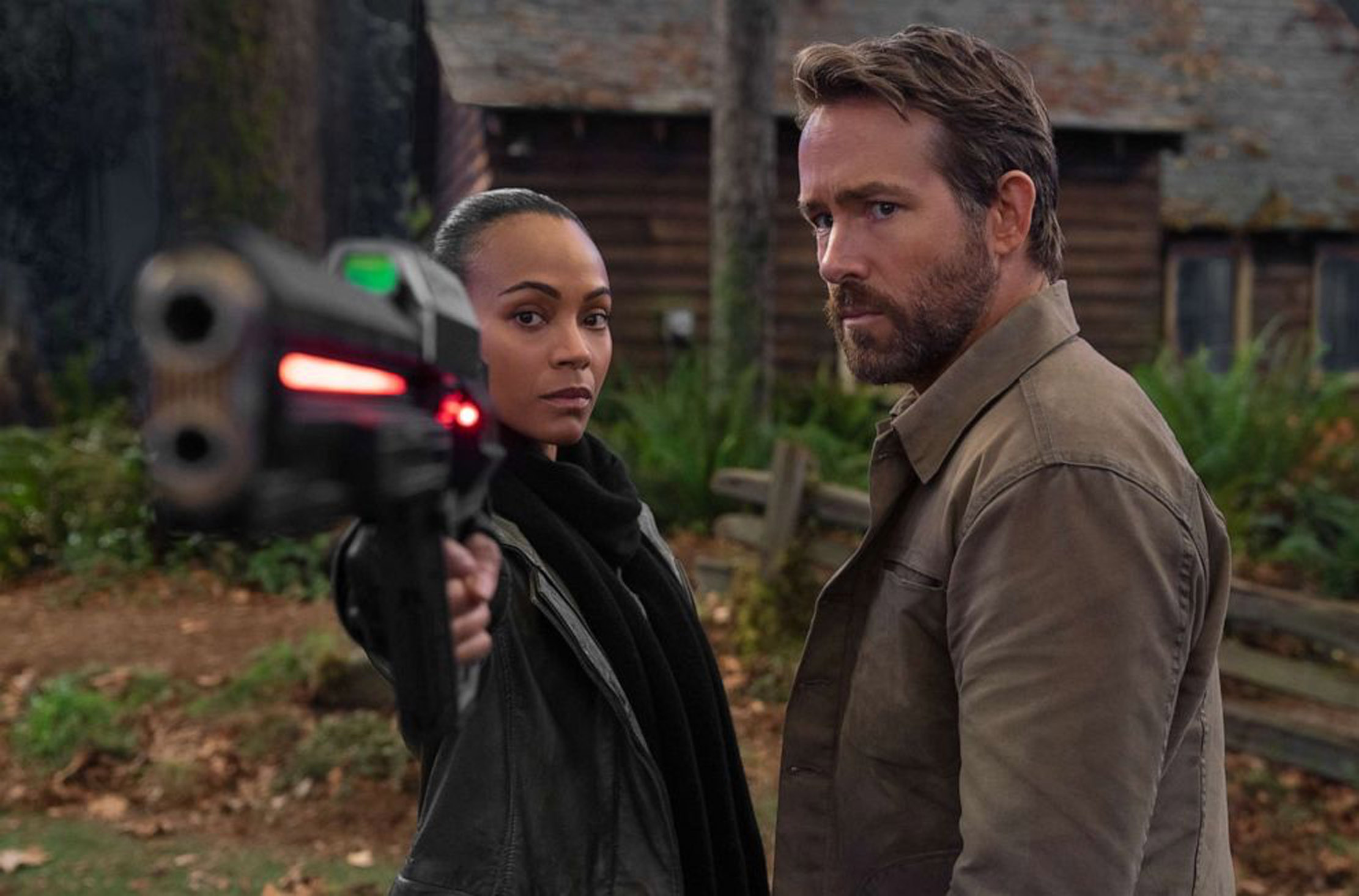 The Adam Project Ryan Reynolds Zoe Saldana Walker Scobell Netflix Norway Norge 730no