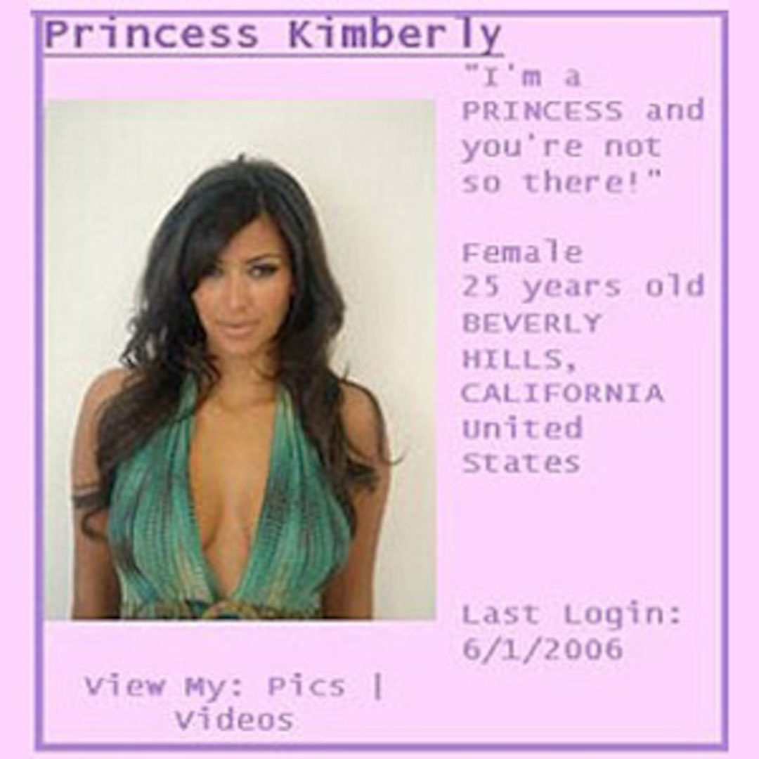 kim kardashian myspace princess kimberly kim k superstar its a pisser paris hilton bff tmz tape kim kardashian vivid