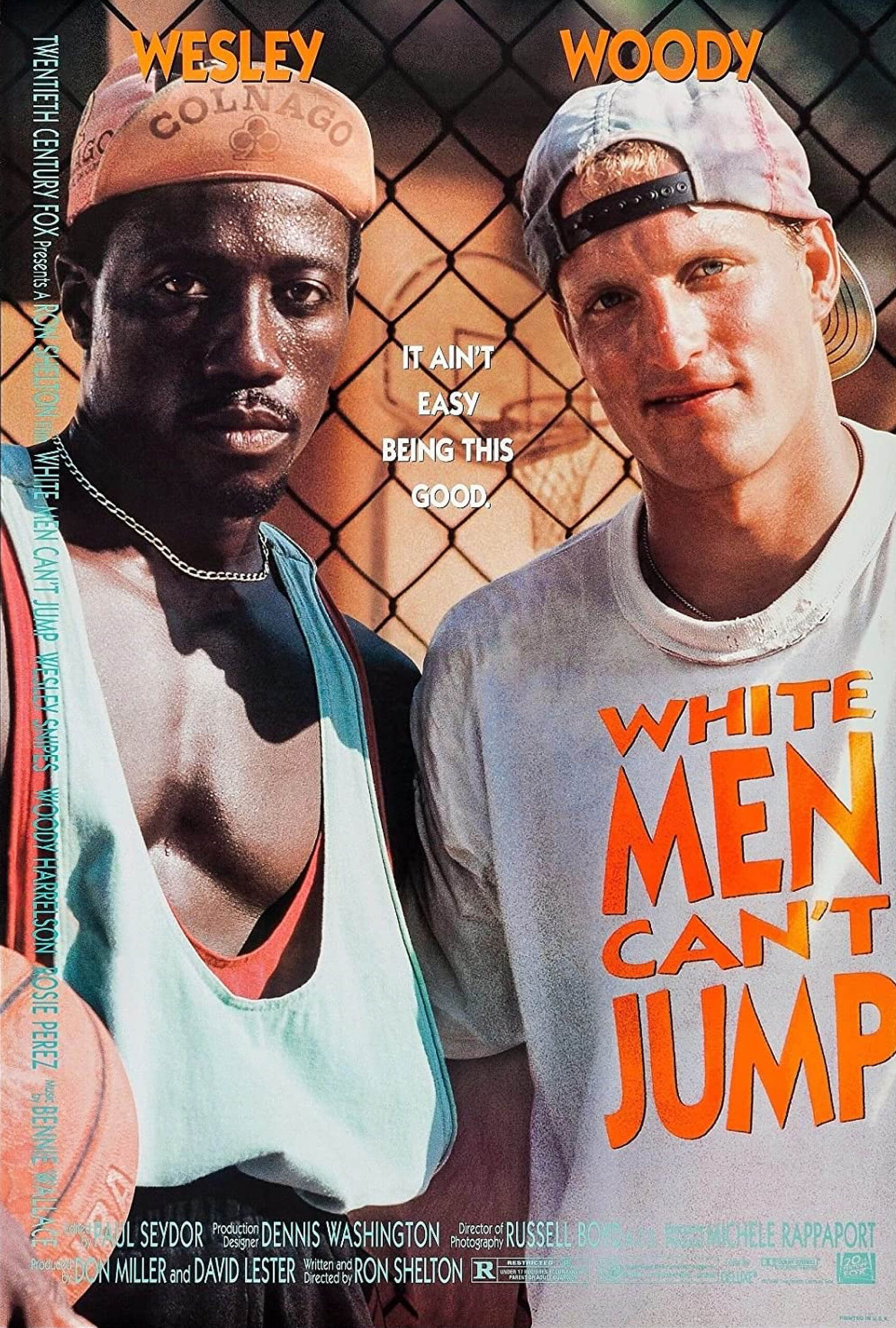 White Men Can't Jump 1992: Wesley Snipes som Syd Deane, Woody Harrelson som Billy Hoyle. Bør Lil Nas X spille førstnevnte? (20th Century Fox)