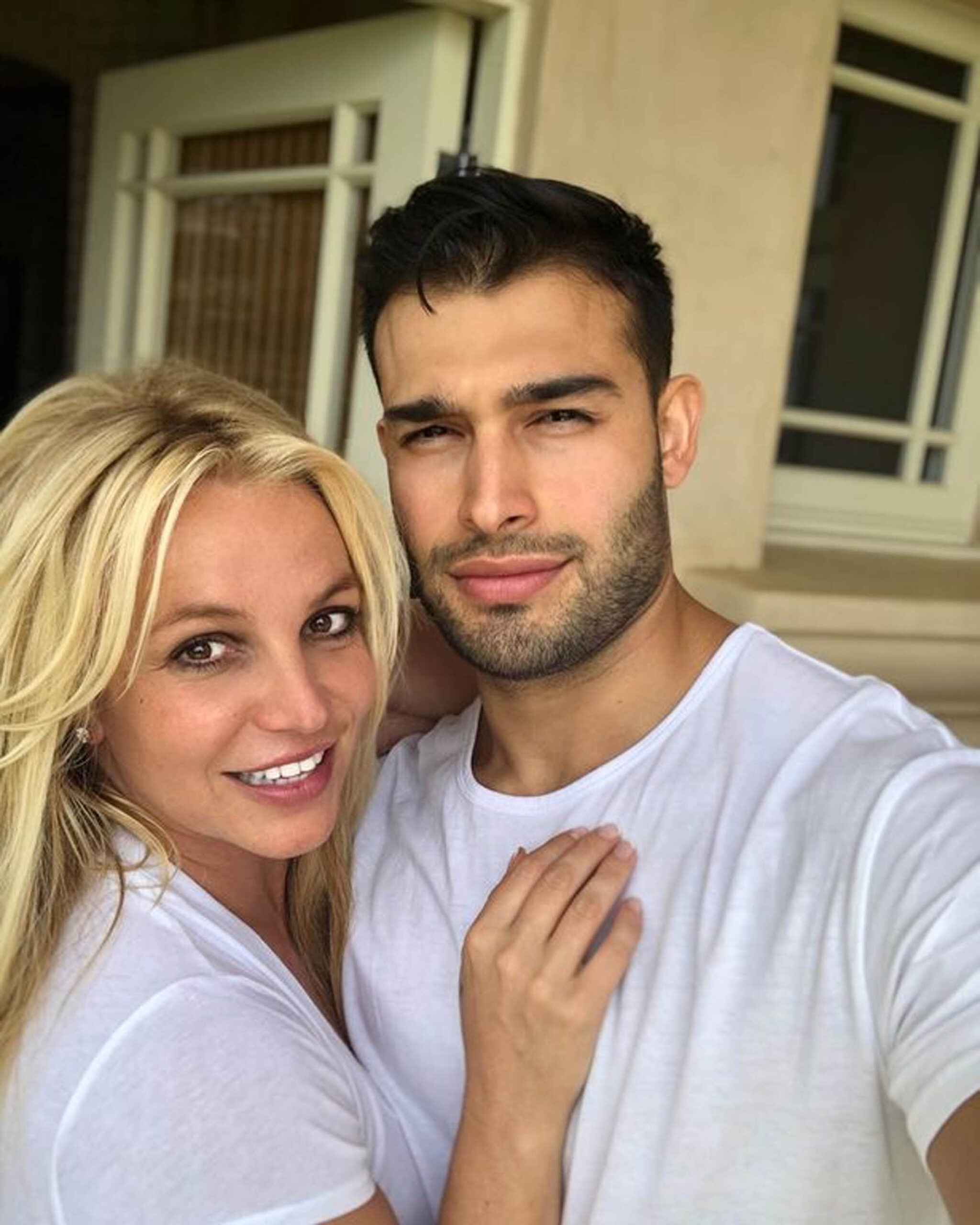 Britney Spears og Sam Asghari (Instagram/britneyspears)