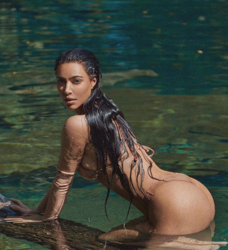 Kim Kardashian Sports Illustrated Swimsuit Edition 2022 issue pictures