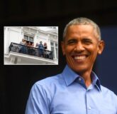 Barack Obama UngKlang Agnes Haugland TikTok viral video København kor sang balkong
