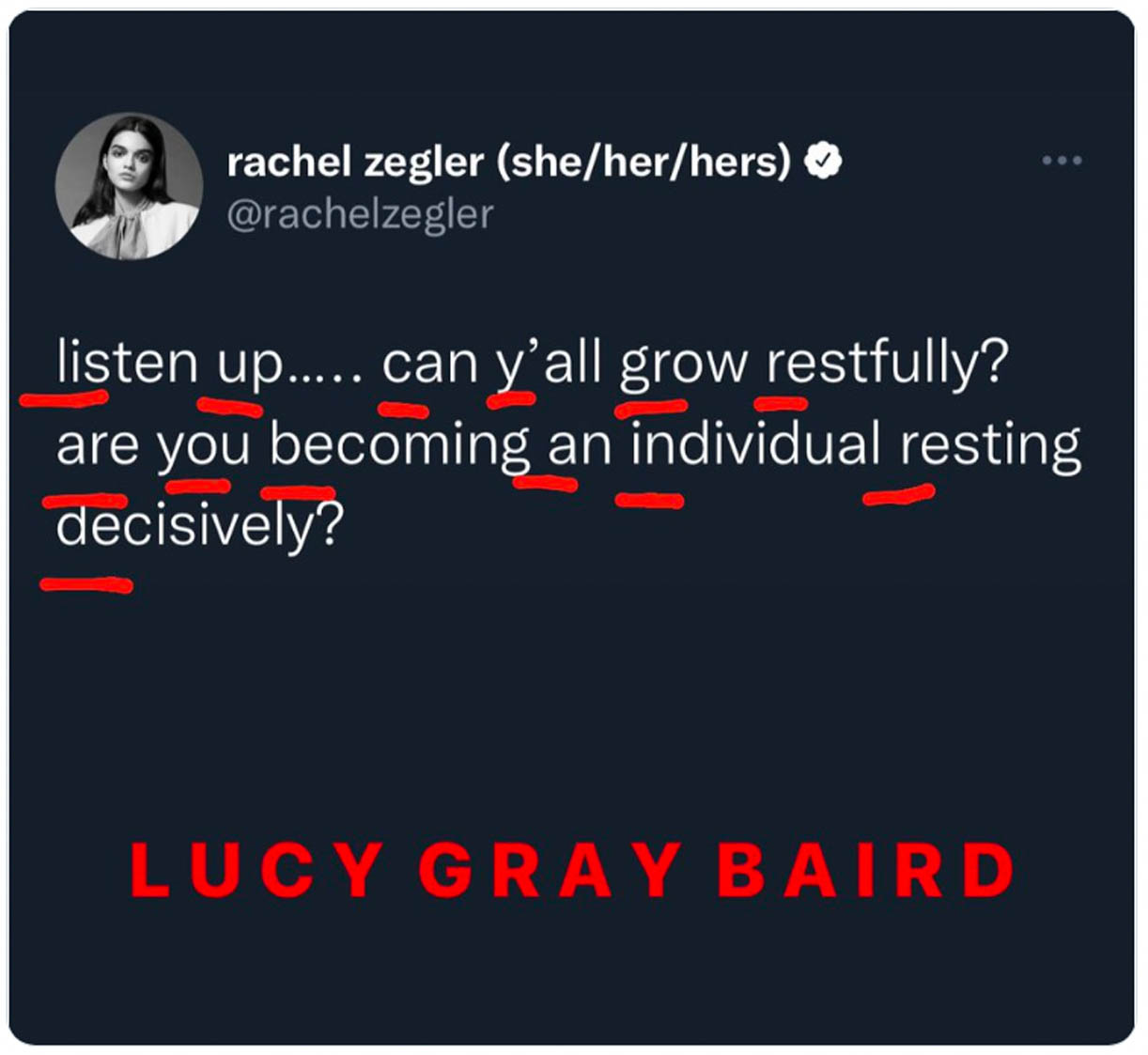 Rachel Zegler twitter Lucy Gray Baird The Hunger Games The Ballad of Songbirds and Snakes Tom Blyth Coriolanus Snow president panem