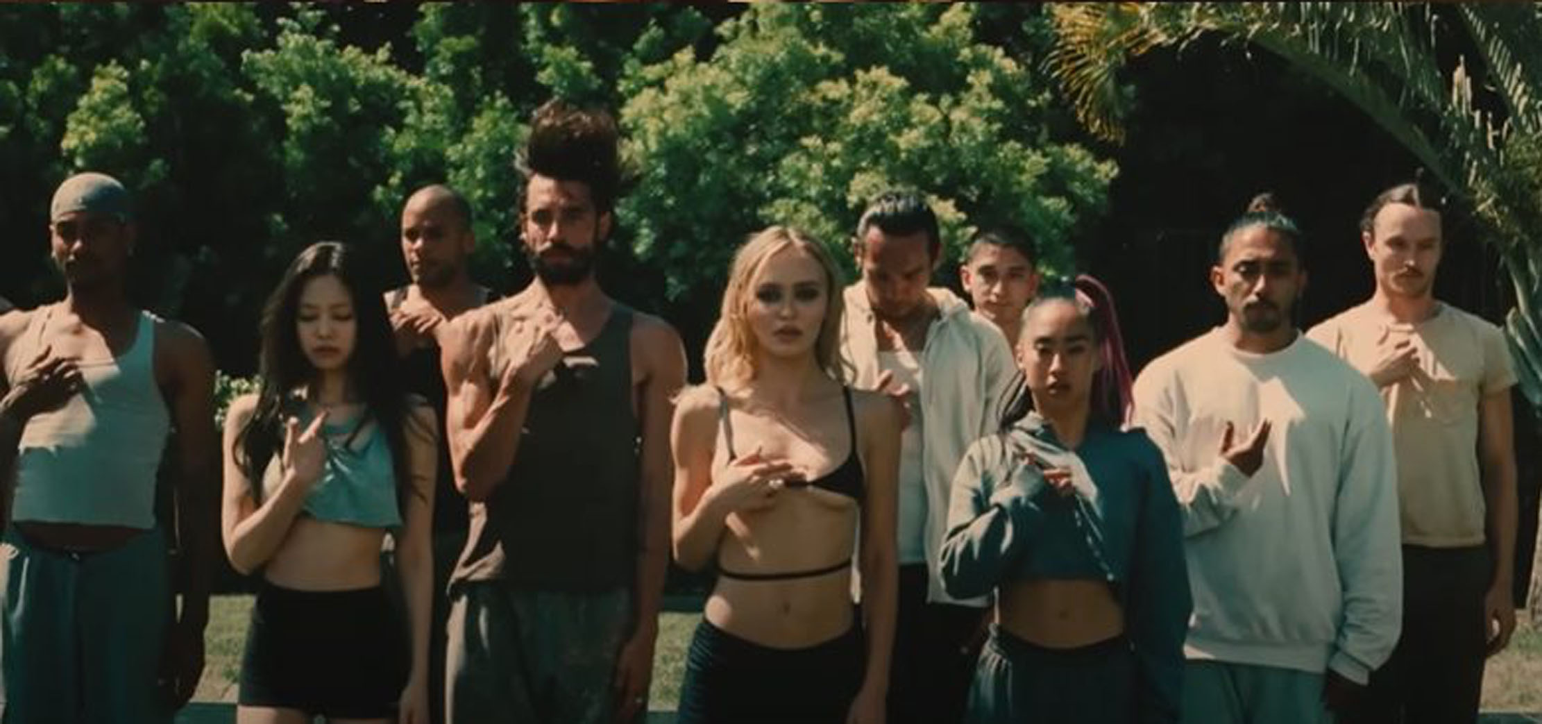 Jennie Kim BLACKPINK The Idol trailer HBO Max A24 The Weeknd Lily-Rose Depp Sam Levinson euphoria norge