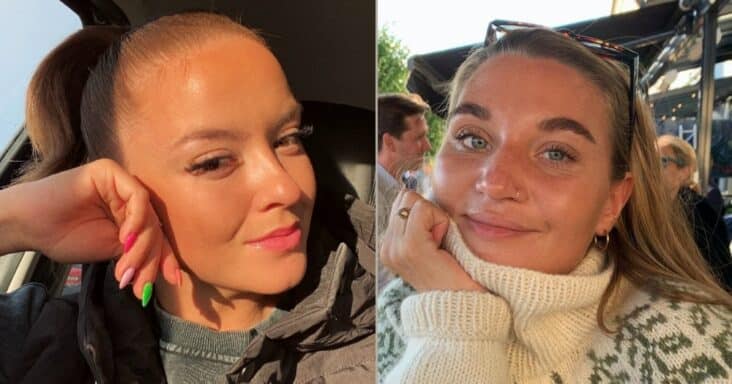 Alexandra Rotan og Nora Jabri er med pa sjekk deg kampanjen i kampen for a utrydde livmorhalskreft