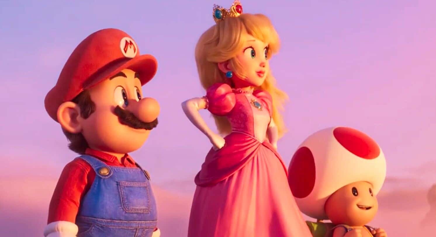 The Super Mario Bros. Movie Princess Peach Toad