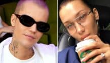 Justin Bieber Bella Hadid Okkult briller solbriller