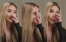 kim kardashian crying video angie martinez kanye west north