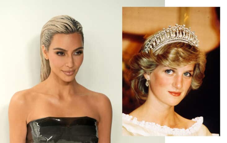 princess diana sotheby's kim kardashian diamond cross necklace Birthright At Garrard 730no lady di