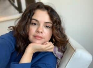 Selena Gomez uten sminke filter Instagram kvise pimple