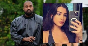 Kanye West Bianca censori italia mote