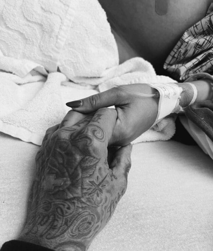kourtney kardashian fetal surgery travis barker god is great ig 730no