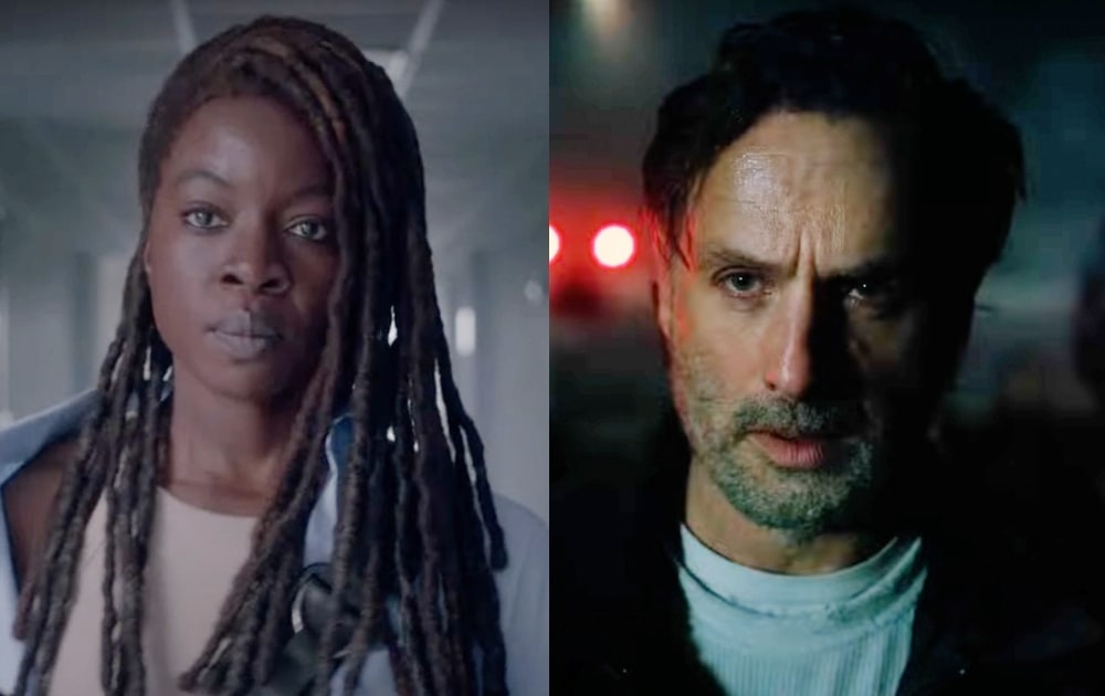 Michonne Rick Grimes spin-off Andrew Lincoln Danai Gurira The Walking Dead The ones who live teaser premiere