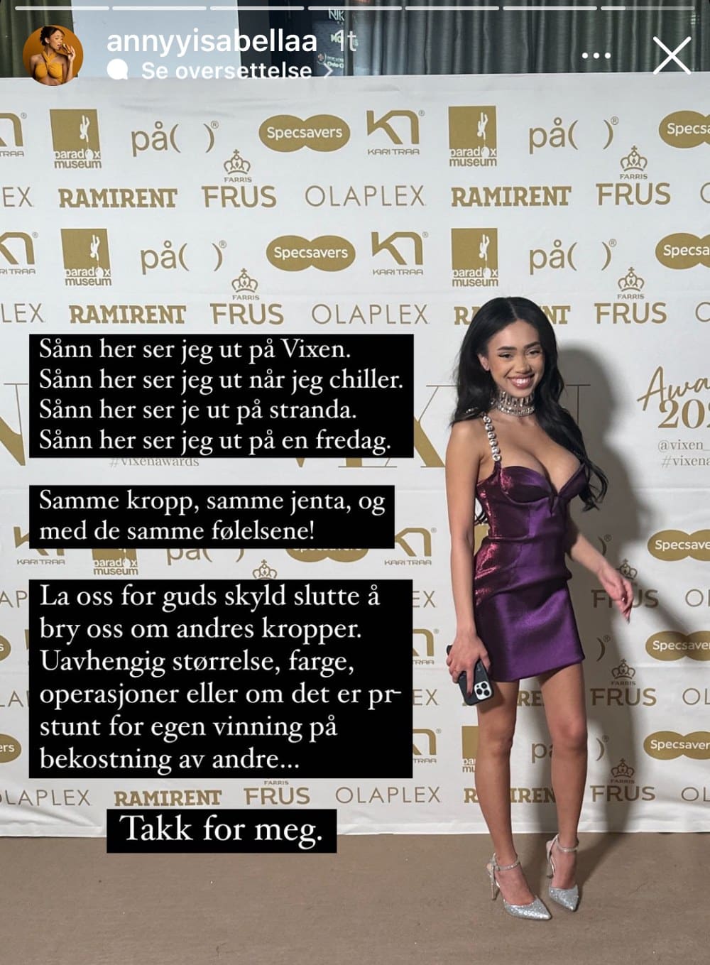 anny isabella natt & dag