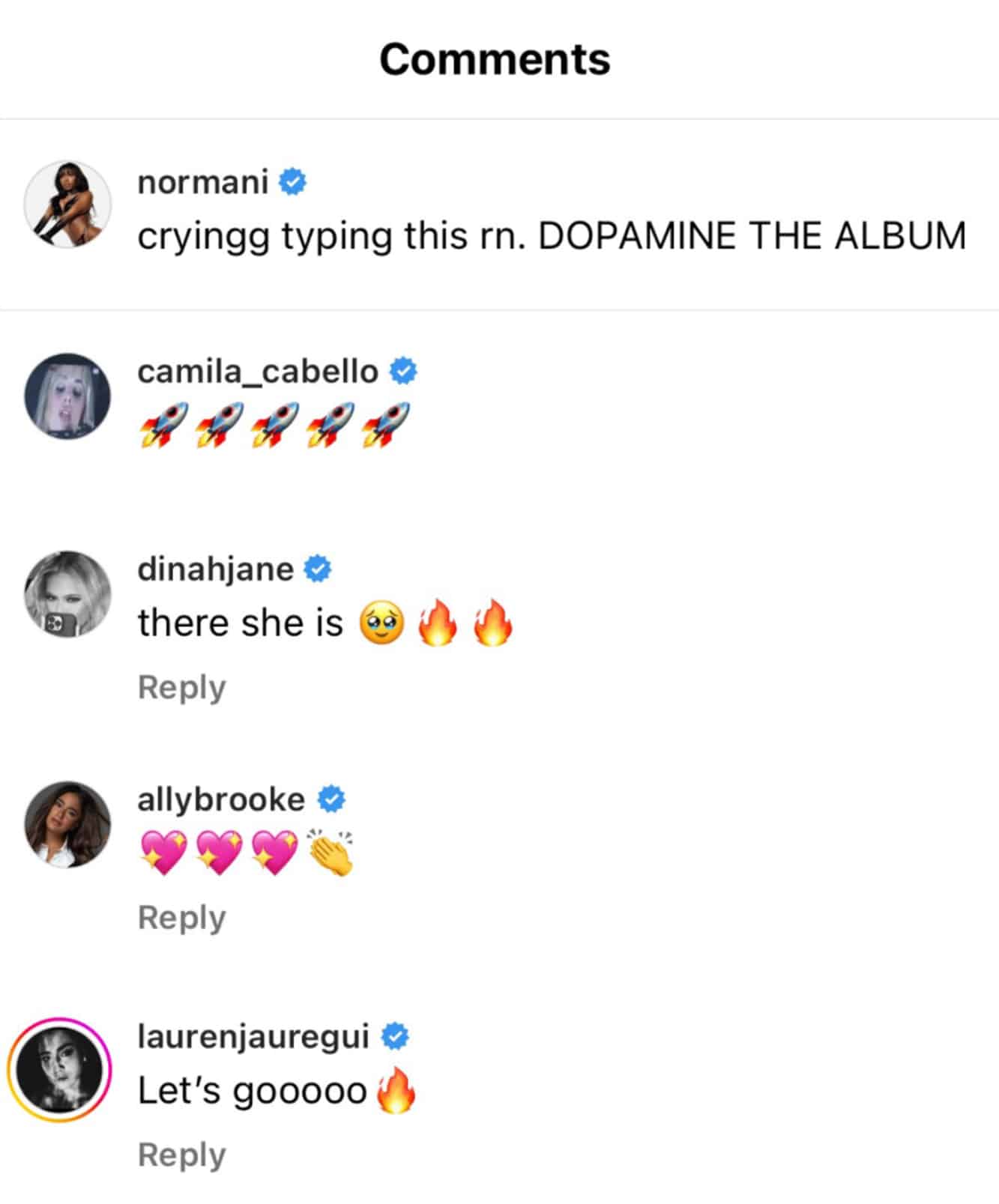 normani dopamine camila cabello fifth harmony 5h Camila Cabello Dinah Jane Ally Brooke Lauren Jauregui