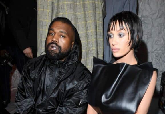 Kanye West og hans nyeste kone Bianca Censori (Alessandro Levati:Getty:Marni Srl)
