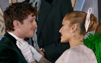 ethan slater ariana grande wicked lily jay