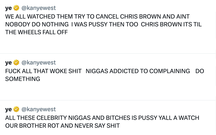 kanye west diddy sean combs ye free puff bianca censori