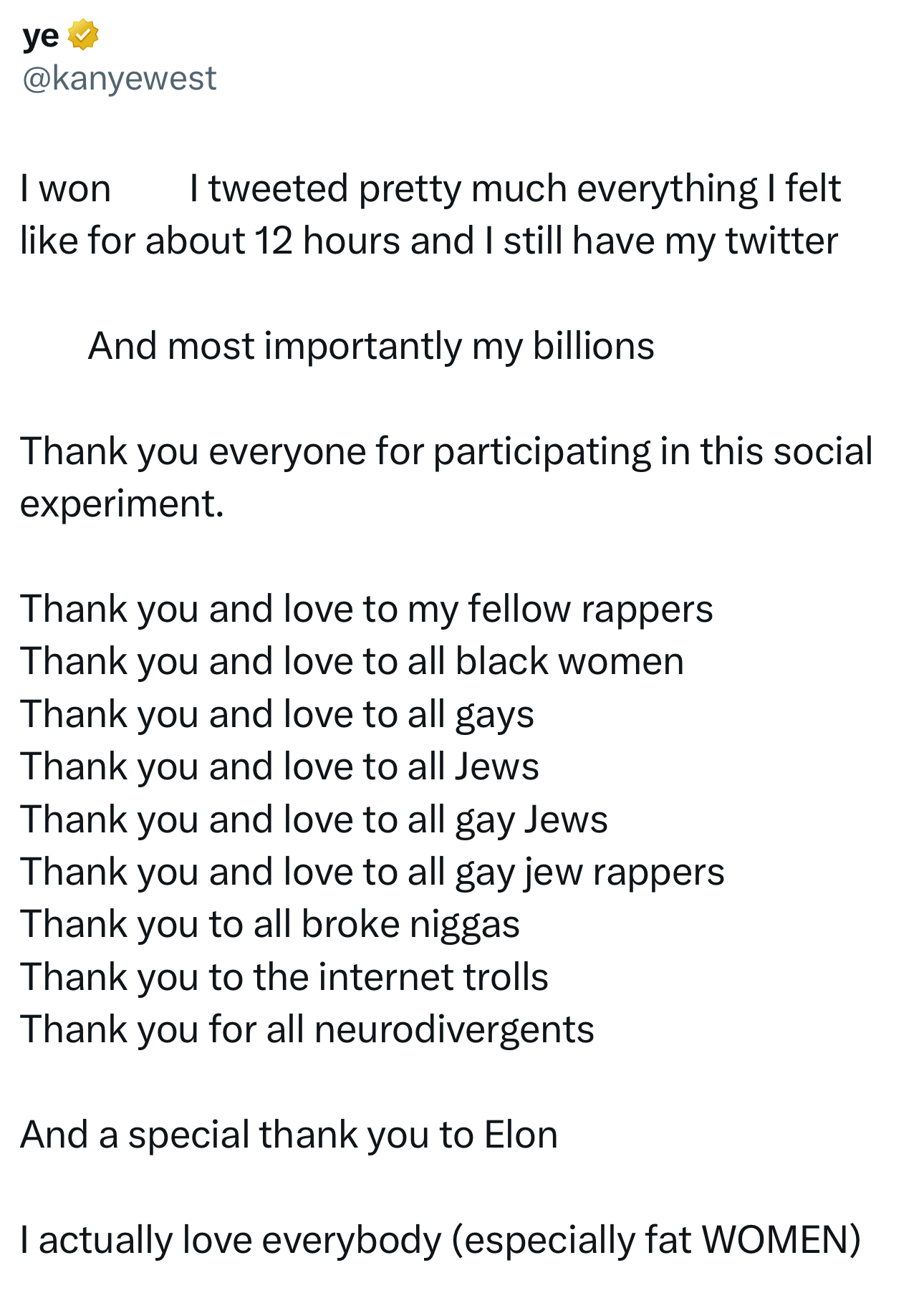 kanye west i won i still have my twitter