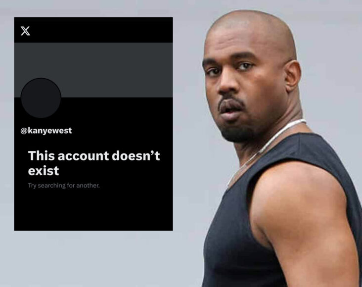 kanye west x this account doesnt exist twitter 730no