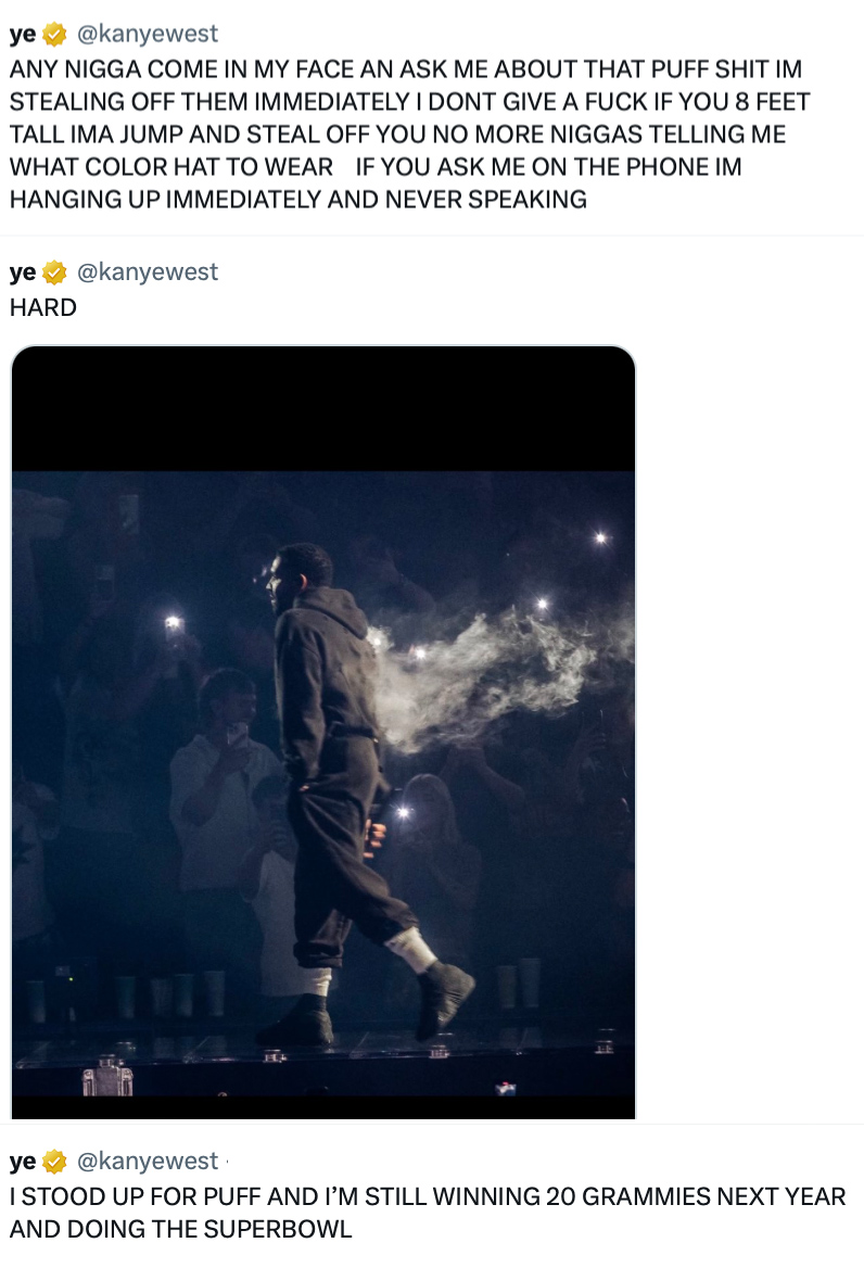 kanye west ye drake hard